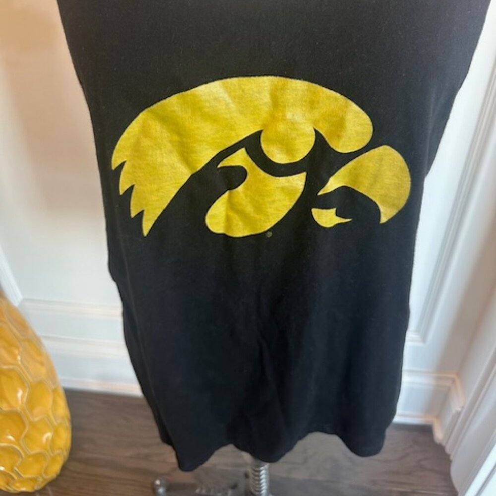 Iowa Hawkeyes Black Racerback Tank - Picture 7 of 9